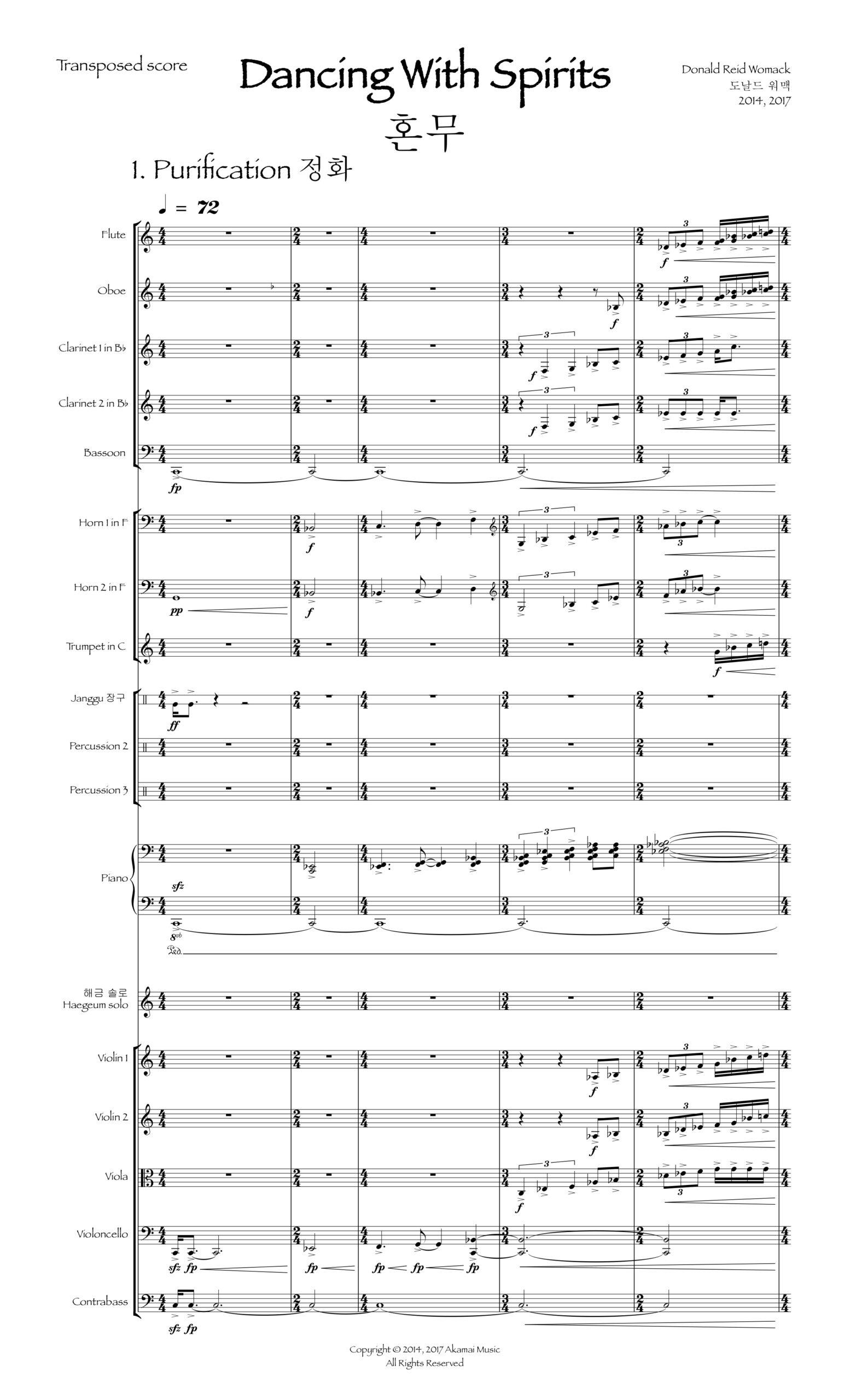 View score sample